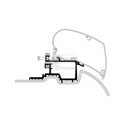 Adaptateur de toit supplémentaire sprinter
